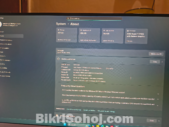 Processor AMD Ryzen 7 5700G